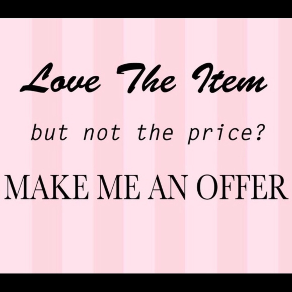 Open to reasonable offers !